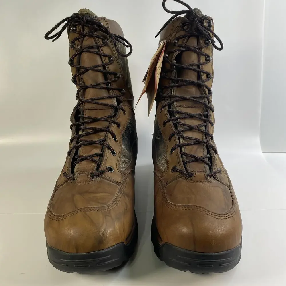 Danner Pronghorn Boots Mens Size 11.5 Brown Leather Gore-Tex 400G Camo Hunting